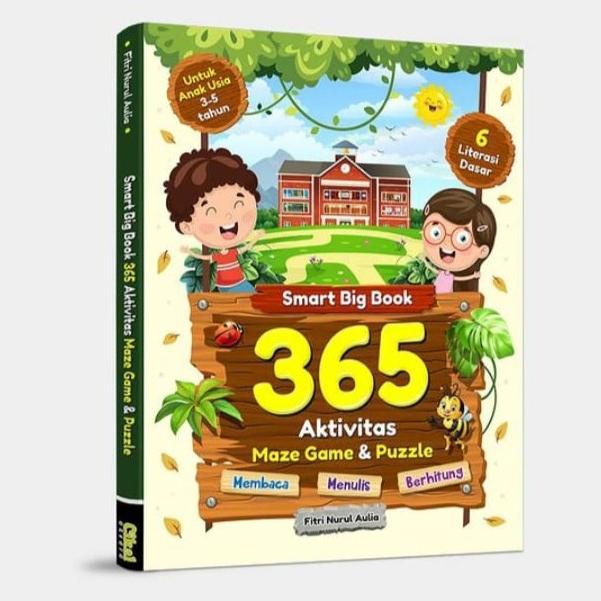 

Smart Big Book 365 Aktivitas Maze Game Dan Puzzle