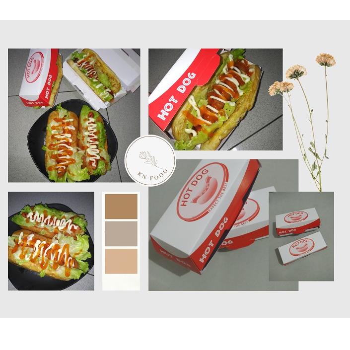 

ず Kardus Hotdog - Dus Hotdog - Packaging Hotdog -50 pcs - Box Hotdog -50 NEW ARRIVAL 33B