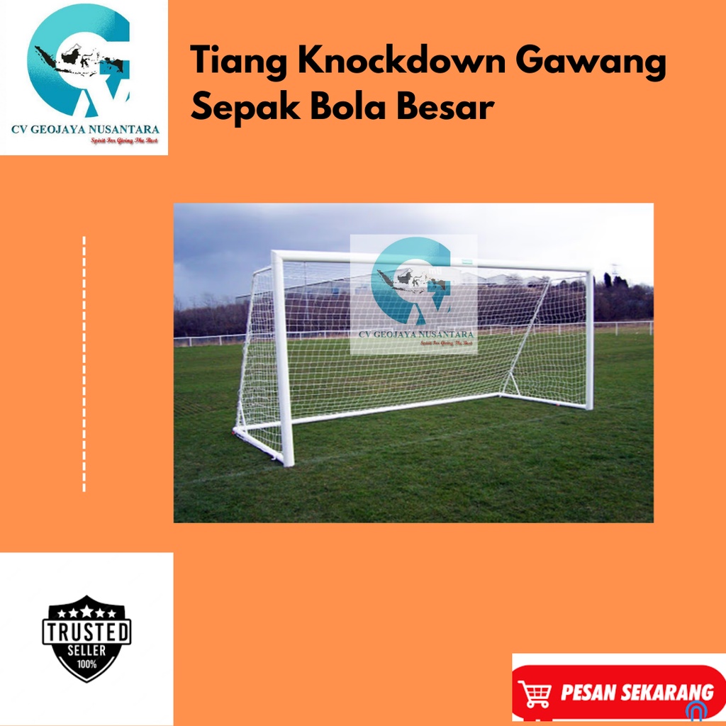 Tiang Knockdown Gawang Sepak Bola Besar