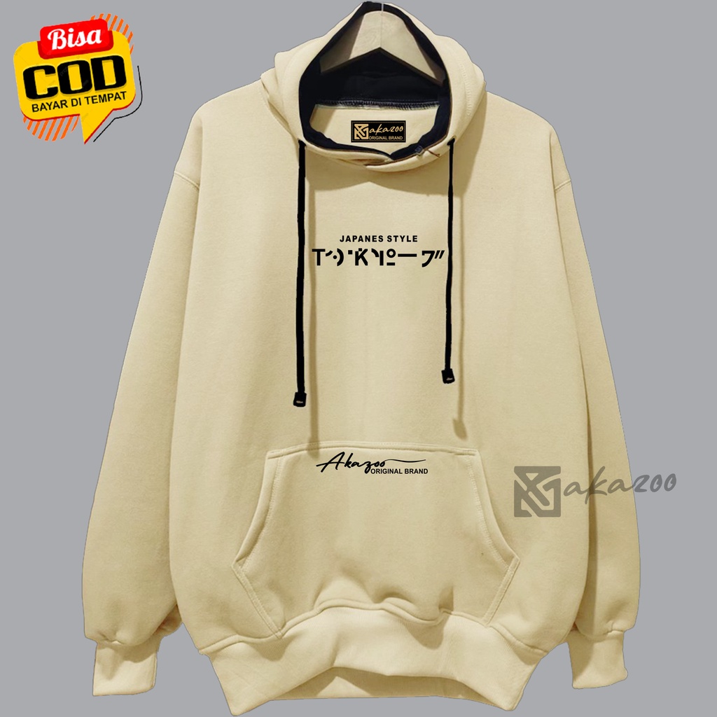 SWITER PRIA DISTRO JPN creem japanese style hoodie ovesize korean style unisex premium akazo