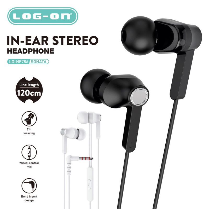 Earphone Log on LO-HF786 SONATA