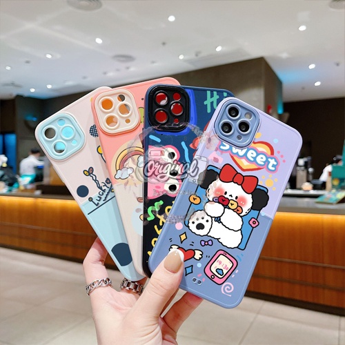 OR1013 CASE SOFTCASE CASING JELLY MOTIF KOMBINASI 2 WARNA CUTE SWEATY OPPO A11K A12 A15 A15S