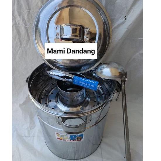 Dandang bakso besar 30cm stainless/Almunium STOK TERBATAS