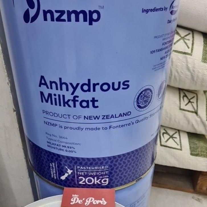 

Order Butter AMF NZMP 250grm