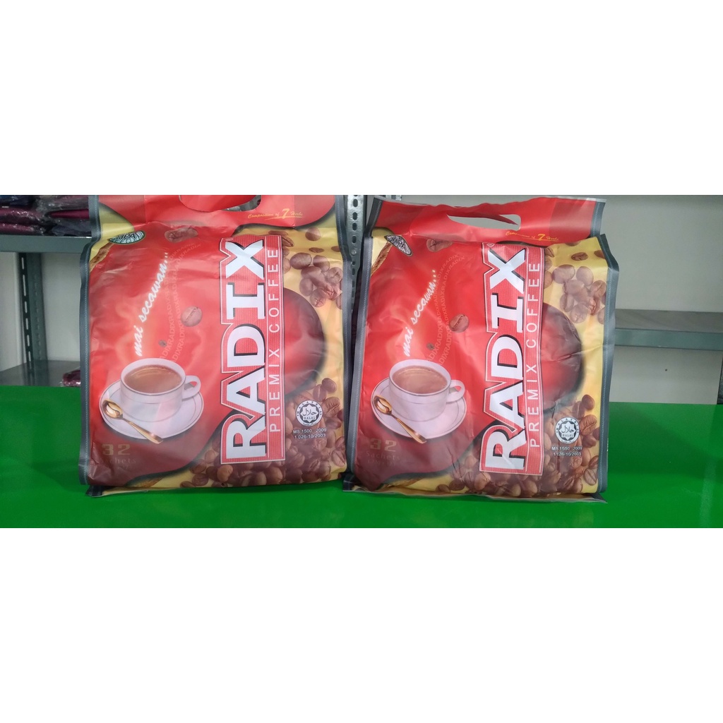 

KOPI RADIX MALAYSIA ISI 32 SHACET Original