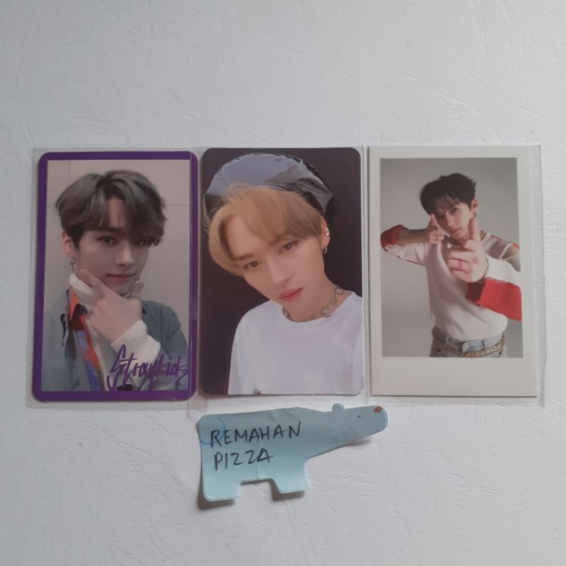 [Photocards] Official PC Stray Kids Polaroid Lee Know Miroh Noeasy Maxident Lino SKZ