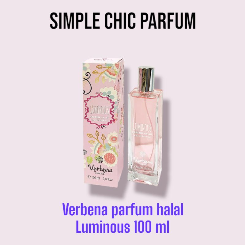 verbena parfum halal Luminous edp 100 ml
