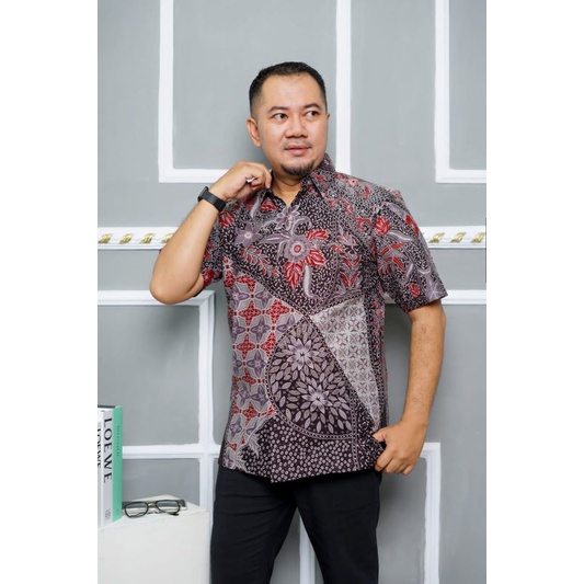 Batik katun pendek