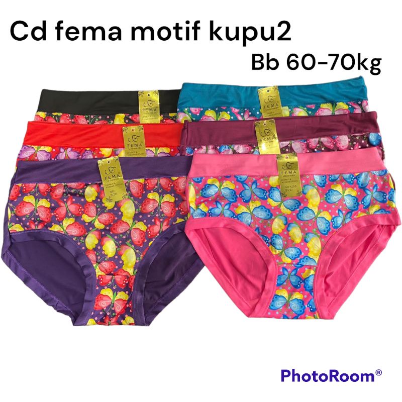 Cd dewasa // Celana dalam wanita fema wenrou bb 60-70kg