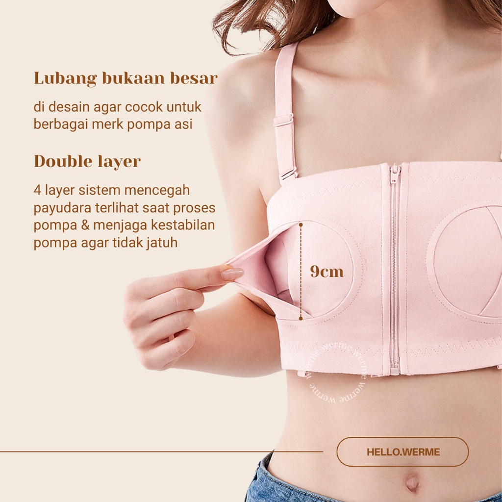 WERME - CLARYN HANDS FREE PUMPING BRA / BRA HAMIL / BRA MENYUSUI