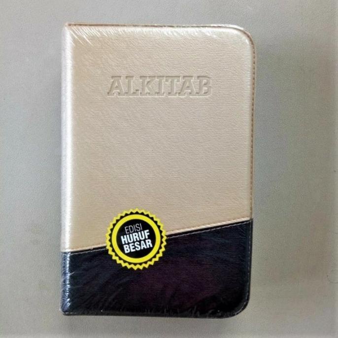Baru Alkitab Huruf Besar Sampul Resleting Lansia Best Seller