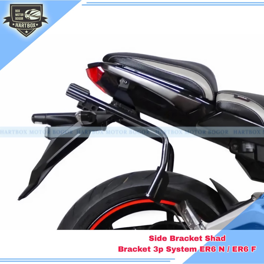 Side Bracket Shad 3P Kawasaki ER6 N / RE6 F | Bracket Samping Kawasaki ER6N