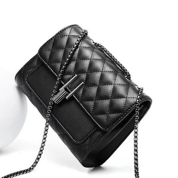 MENARIK TAS SELEMPANG WANITA PREMIUM SLING BAG TOP HANDLE TOTE JINJING SHOULDER BAHU TALI RANTAI FAS