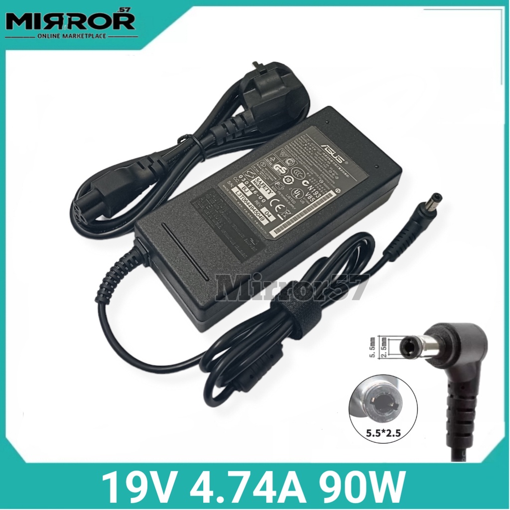 Adaptor Laptop Asus R503C R503U R510C R510CA R510D R510DP R510L Charger Asus 19V 4.74A 90W