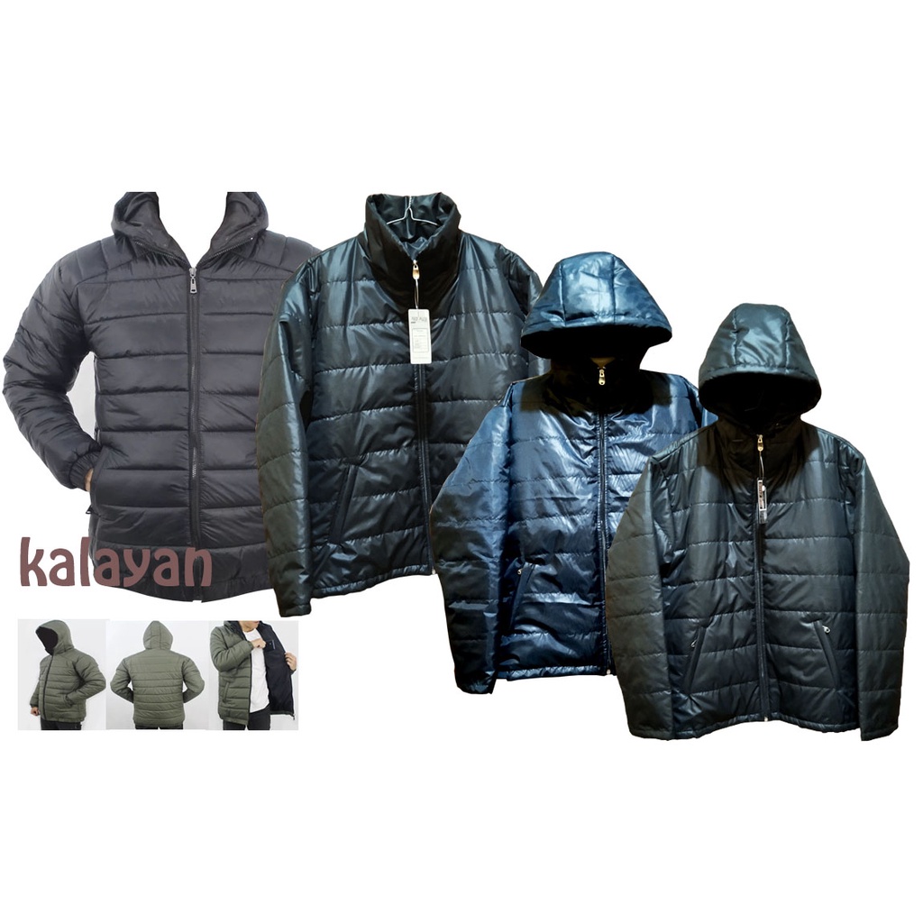 Jaket Puffer Coat Jaket Winter Kembung Jaket musim dingin