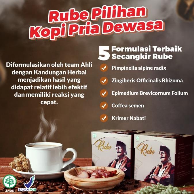 

Kopi Rube Asli Original , Rube Kopi Pria Dewasa Herbal Stamina Kuat