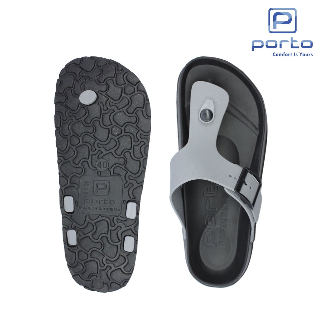 gos Sandal PORTO 1028B Jepit Kasual Anak Laki-Laki anti slip