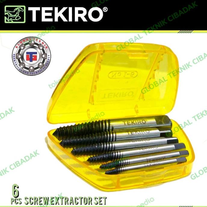 satu set tap balik tekiro 6 pcs