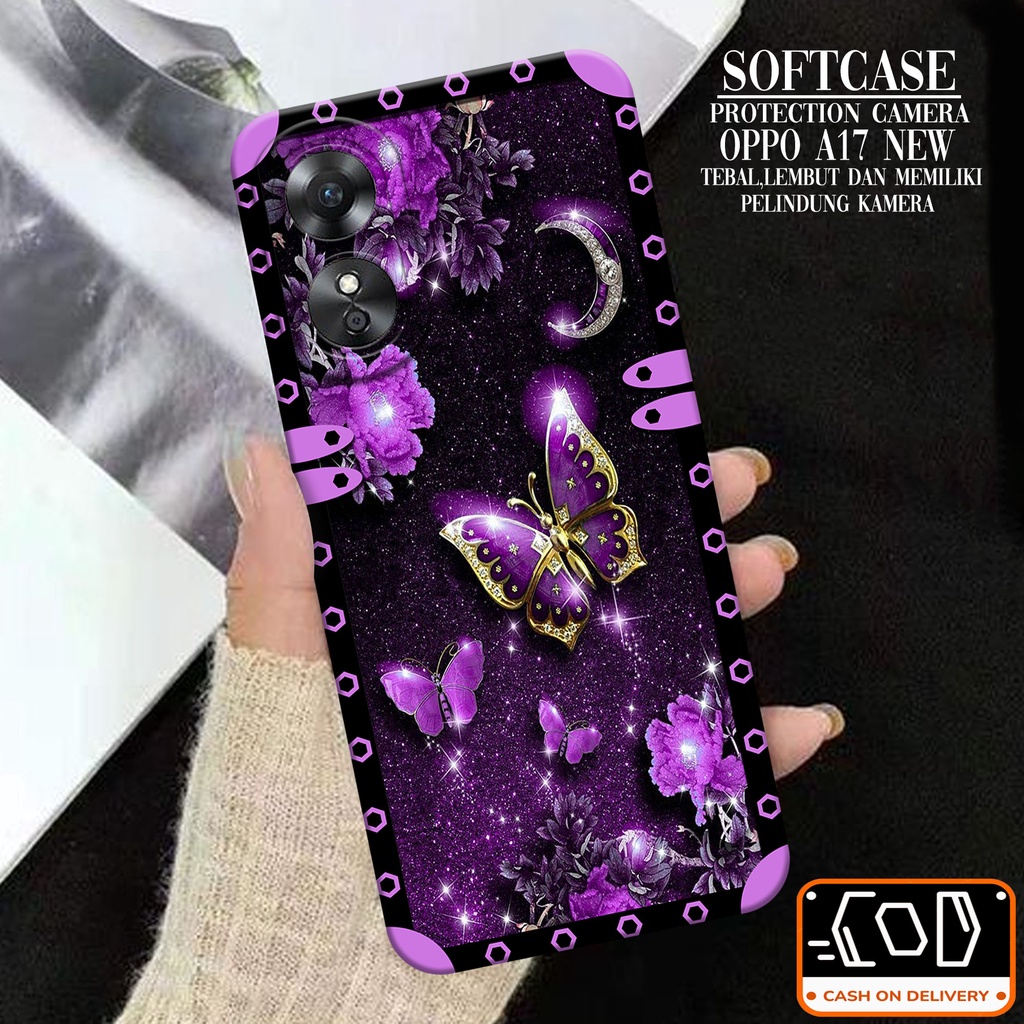 Case Hp Oppo A17 Terbaru - Soft Pro Camera - Softcase Oppo A17 Terbaru - Casing Oppo A17 - Kesing Op