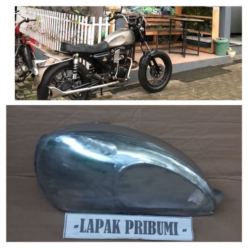 tangki triumph japstyle bratstyle british custom classic