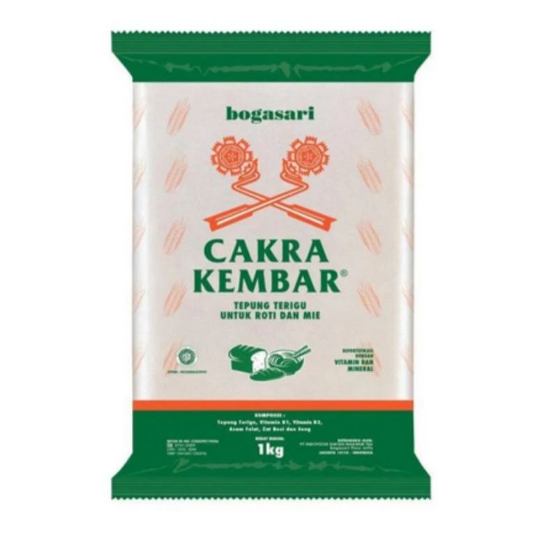 

TEPUNG TERIGU CAKRA KEMBAR EKONOMIS 1 KG