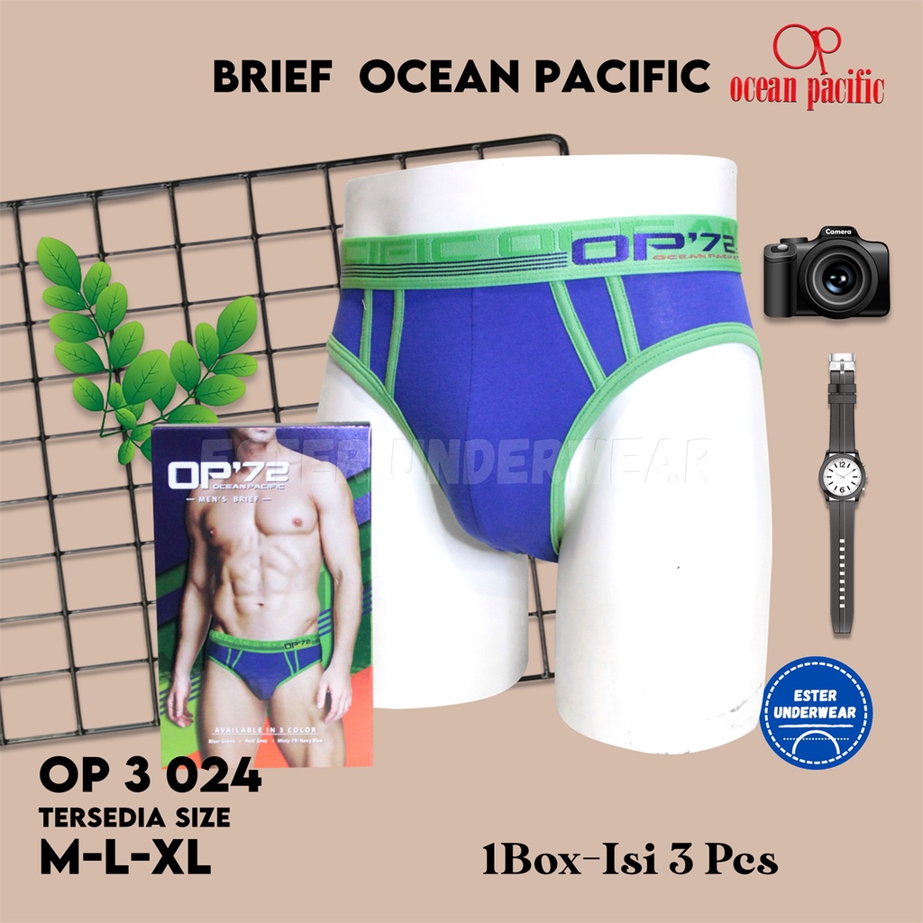 CELANA DALAM DEWASA OCEAN PASIFIC OP 024 ISI 3 PCS