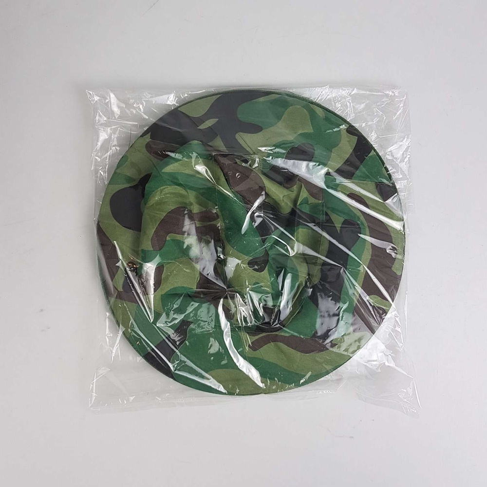 Topi Mancing Jaring Camouflage Anti Nyamuk Lebah - Green