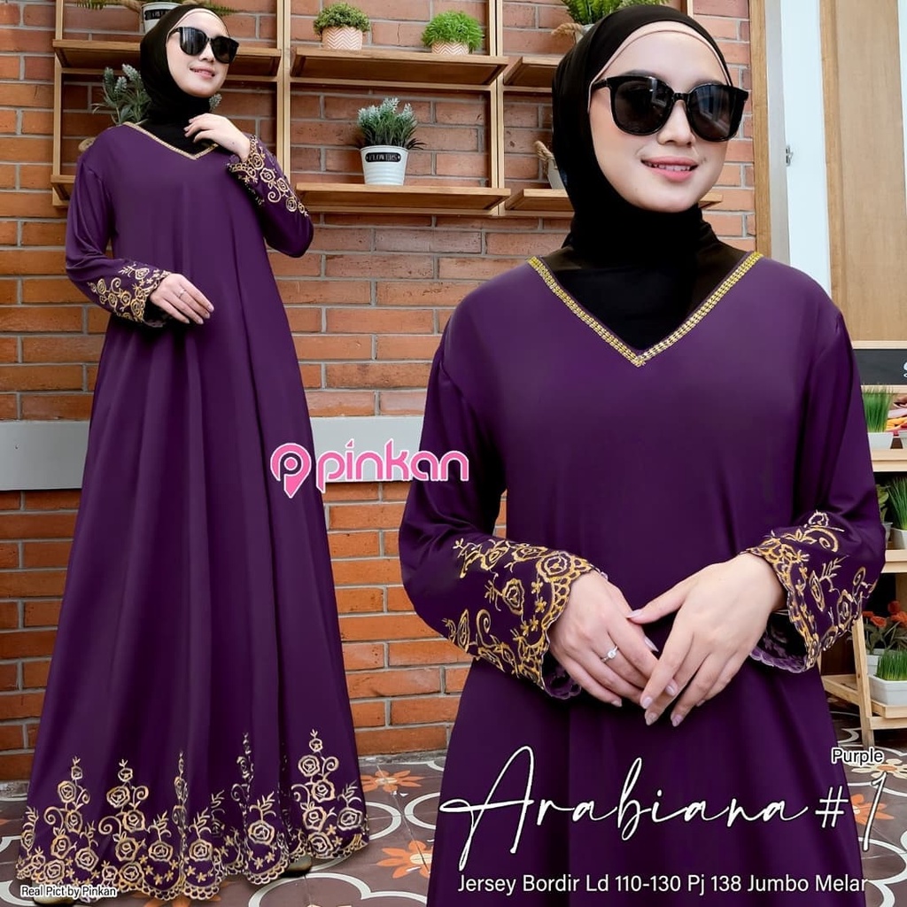 Dress Arabian #1 Turkey Maxy Turqi 2 Maxy Gamis Jumbo Jersey Motif Bordir xxxl Ld 130cm Arabian Abaya Gamis Lebaran Remaja Muslimah Terbaru Seragaman Pengajian Murah Gamis Kondangan Dress Wanita Muslimah Syar'i Gamis Polos Tebal Premium Warna Hitam
