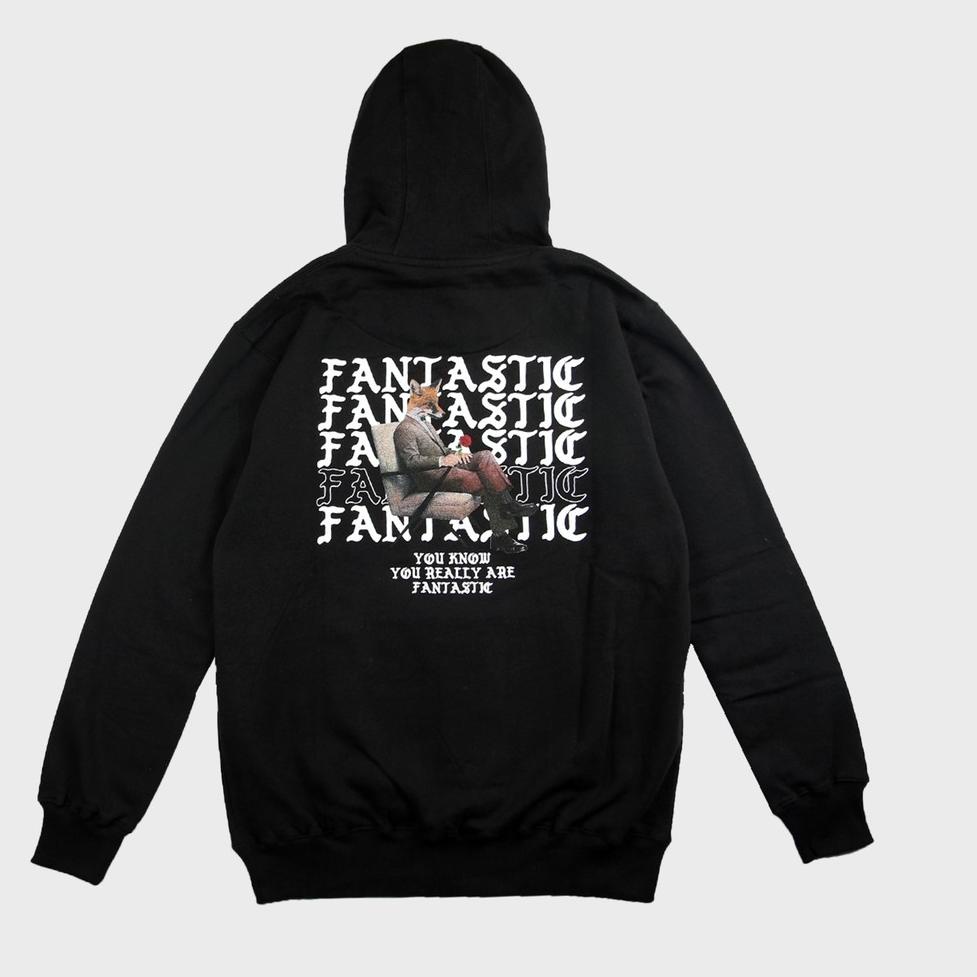 HARGA TERMURAAH Welldone Hoodie - Hoodie Fantastic Black