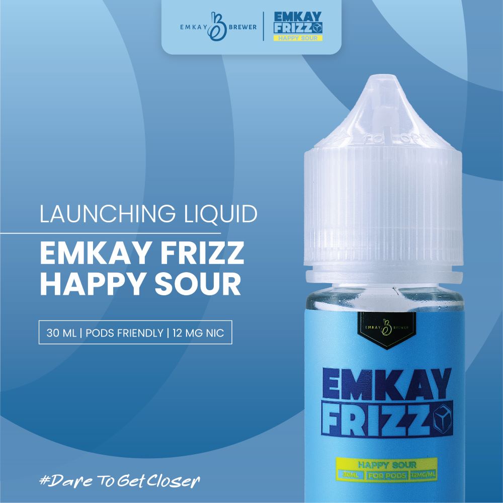 LIQUID EMKAY FRIZZ HAPPY SOUR 30ML 12MG