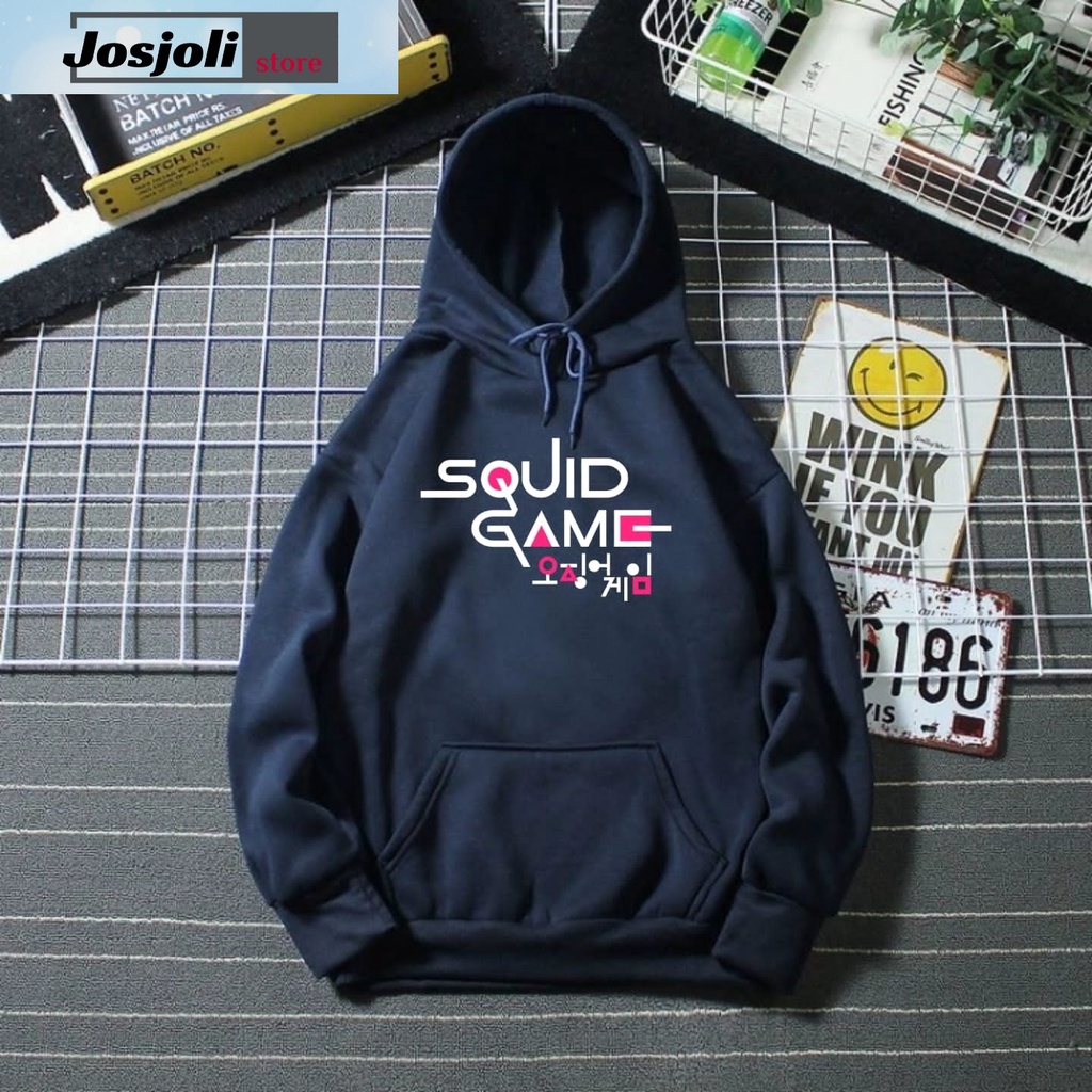 JOSJOLI_STORE/Hoodie Gihoon Squidgame/Atasan Pria Dewasa Lengan Panjang/Fit to L