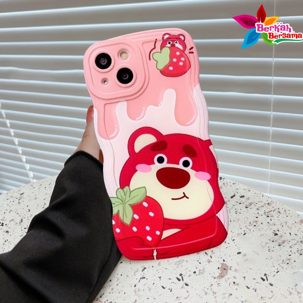 SS800 SOFTCASE SILIKON WAVY GELOMBANG POOH &amp; LOTSO FOR OPPO A3S A1K A5S A7  A12 F9 A11K  A15 A15S A35 A16  A16S A17 A17K A36 A76 A37 NEO 9 A39 A57 A5 A9 2020 A52 A92 A53 A33 2020 A54 A55 A57 2022  A77S  A71  A74 4 A95 F19 A78 A58 A38 A18 4G BB7812