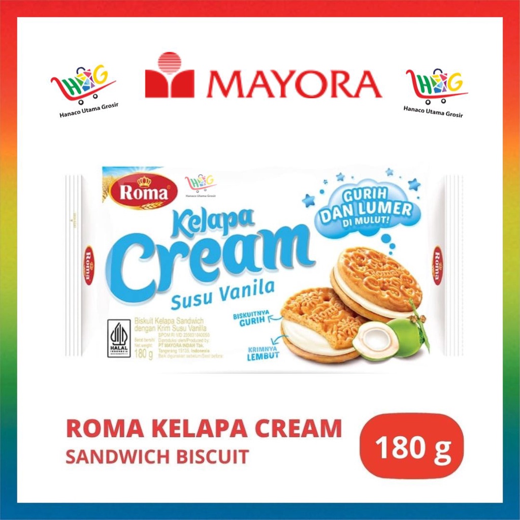 ROMA KELAPA CREAM 189g
