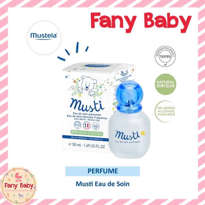 MUSTELA MUSTI EAU DE SOIN DELICATE FRAGRANCE / BABY PARFUME 50ML
