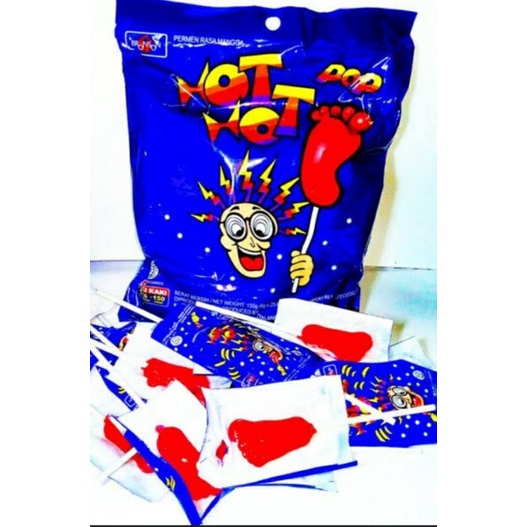 

Hot hot pop bag 125gr