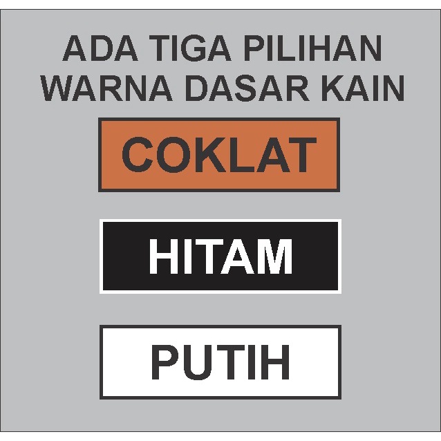 NAME TAG / PAPAN NAMA BORDIR / GUDEP / BENDERA / CUSTOM NAMA SENDIRI