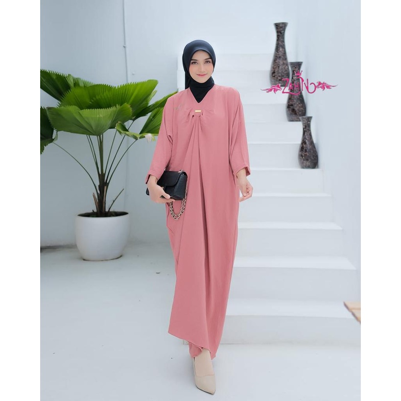 kaftan Dress>Fashion Muslim > Pakaian Muslim Wanita > Dress > Kaftan>gamis