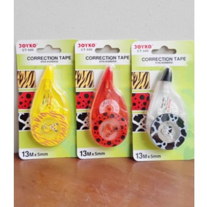

LUSINTipeX Correction Pen Tape Kertas - Joyko CT-545!