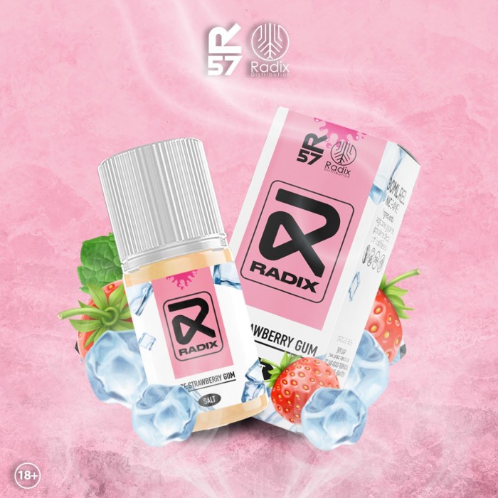 LIQUID RADIX ICE STRAWBERRY GUM 30ML