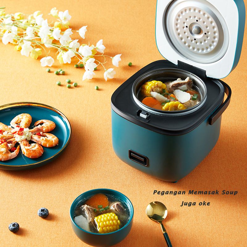 Gotama Rice Cooker Magic Com Mini Penanak Nasi Magic com Portable/Portable/Travel Version/ Student Version/1.2L RC-001