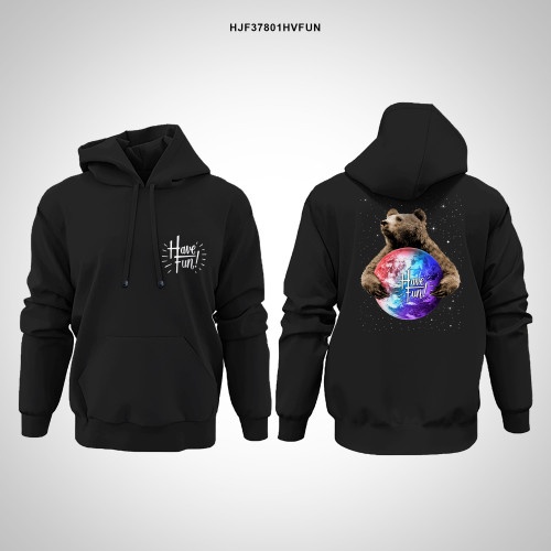 SUPER BAGUS Hoodie Pria Have Fun