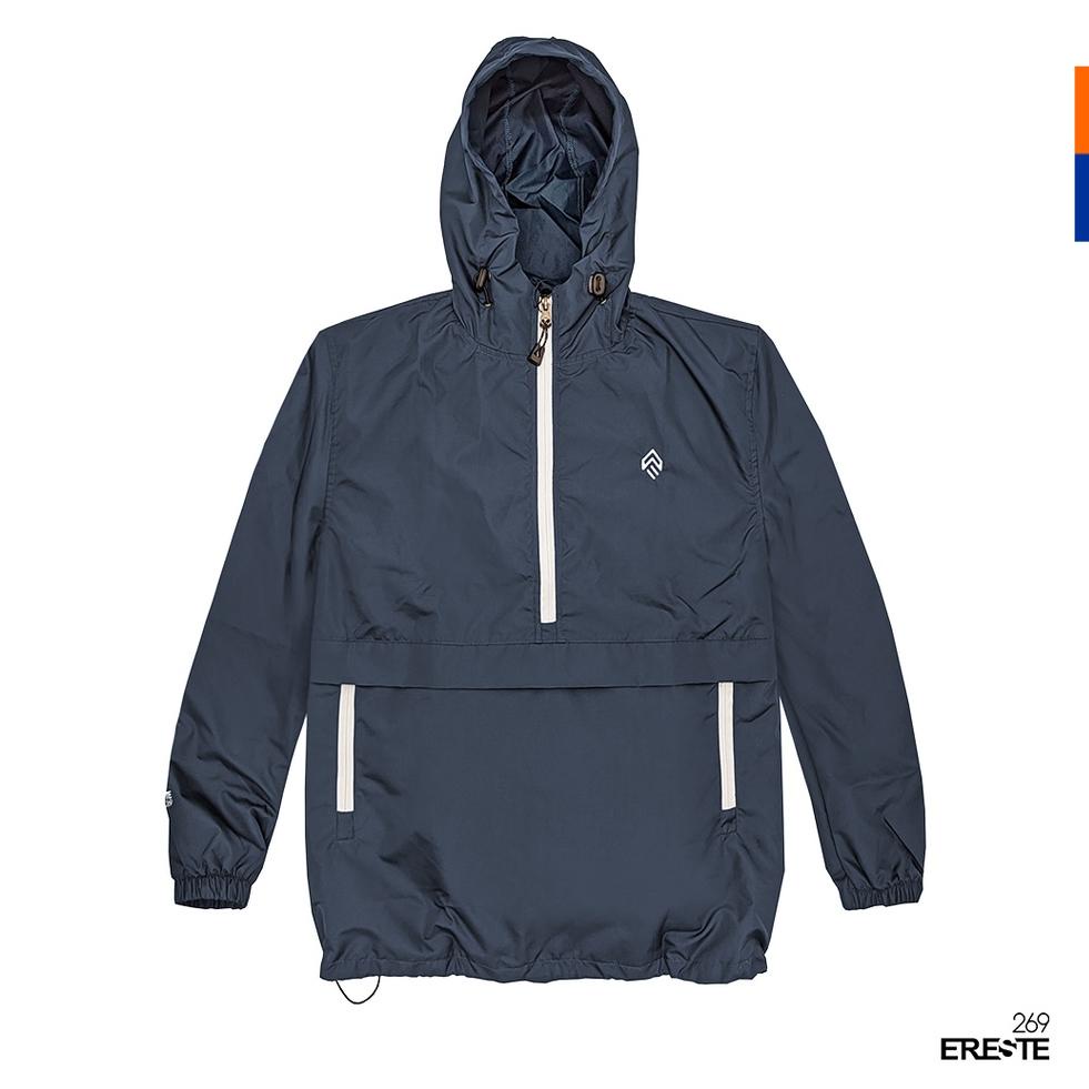 Ereste269 Jaket Cagoule Parasut Pria Orinal Foremost Warna Navy BIG SALE