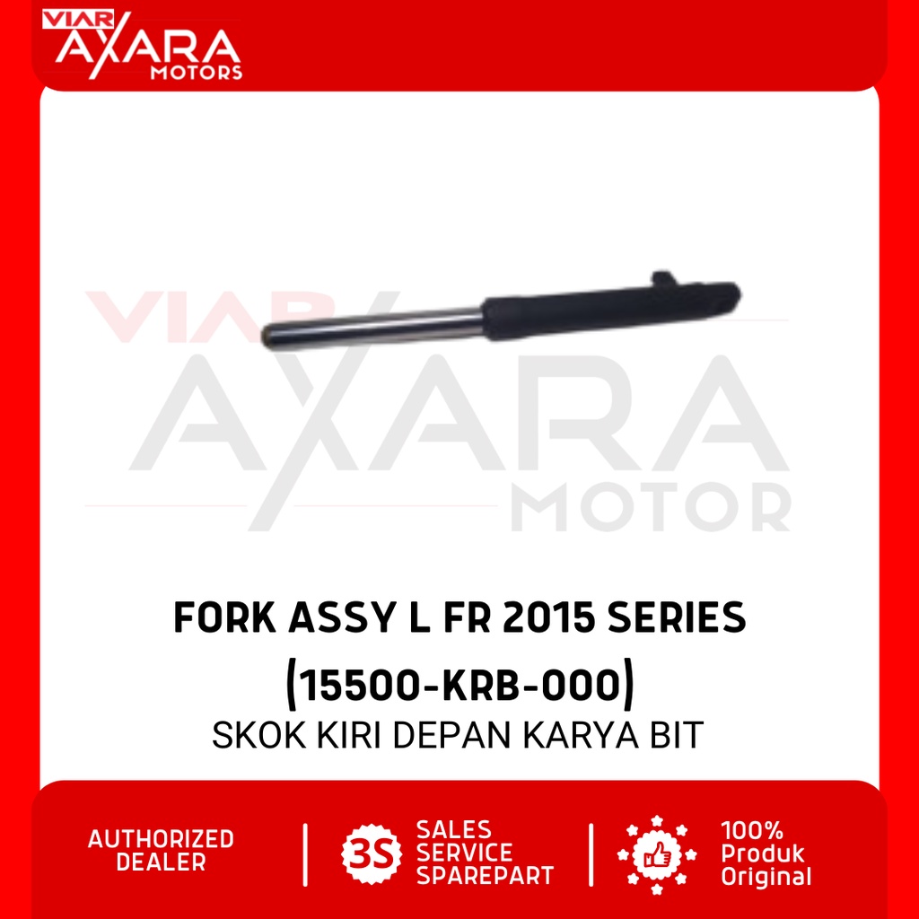 Fork Assy L FR 2015 Series / Skok Kiri Depan Sparepart Viar Roda 3 Karya Bit 100 CC (15500-KRB-000)