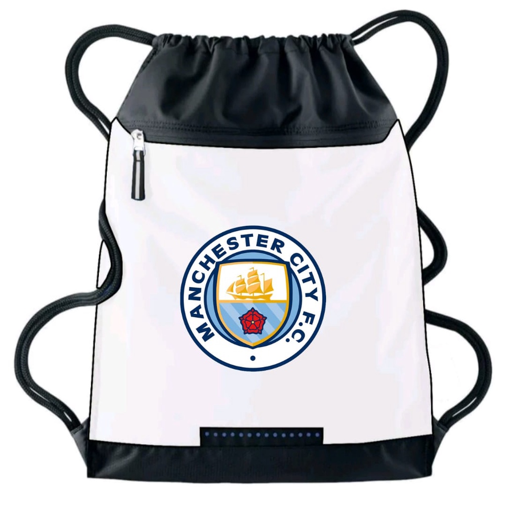 Tas Serut Pria string bag waterproof liga inggris - tas serut anak sekolah ransel Anti Air Olahraga Bola |stringbag unisex dewasa bola shoe shoes