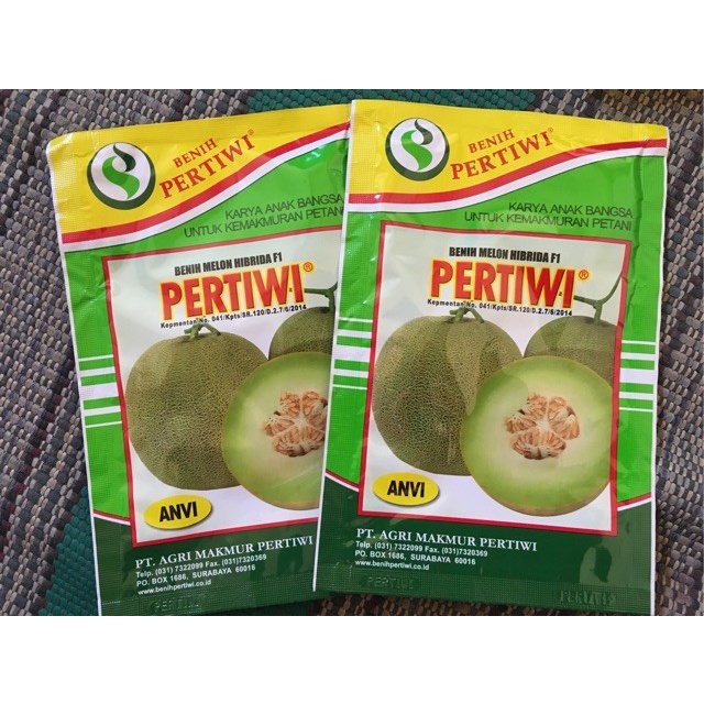 Benih Bibit Melon Pertiwi Anvi