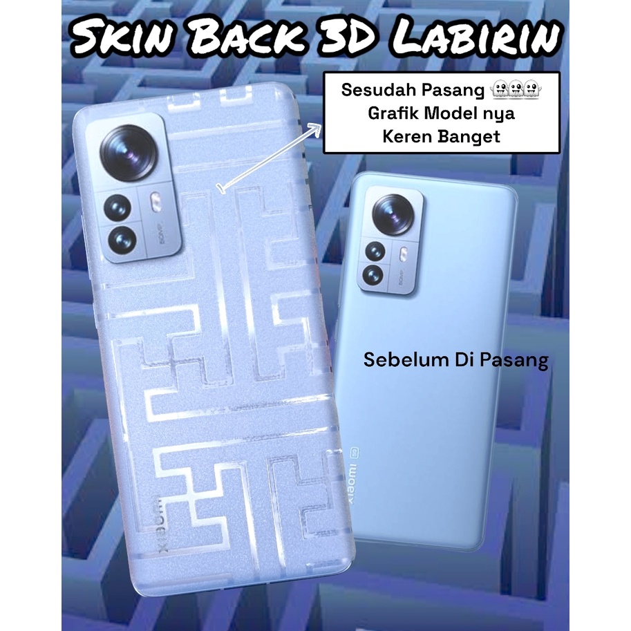 2023 Skin LABIRIN Born 3D Samsung Note 20/Note 20Ultra/Note 10/Note 10+ /10 Lite Note 9 8 7 NoteFE 5