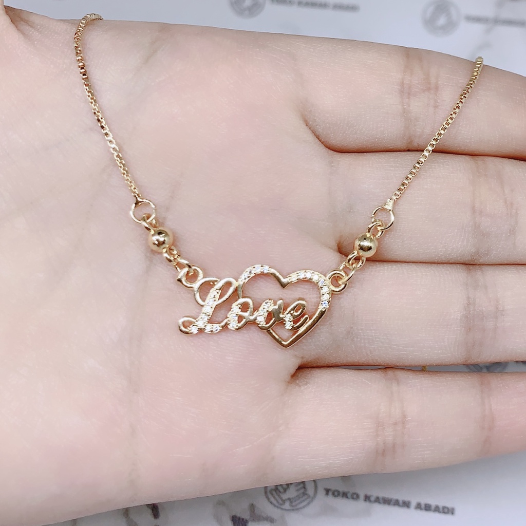 Kalung Anak Perempuan Liontin Love *22