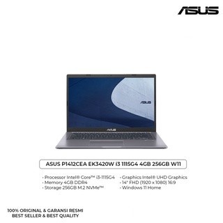 ASUS PRO P1412CEA EK7810WS I7 1165G7 8GB 1TBSSD W11+OHS 14.0FHD FP 2YR GRY