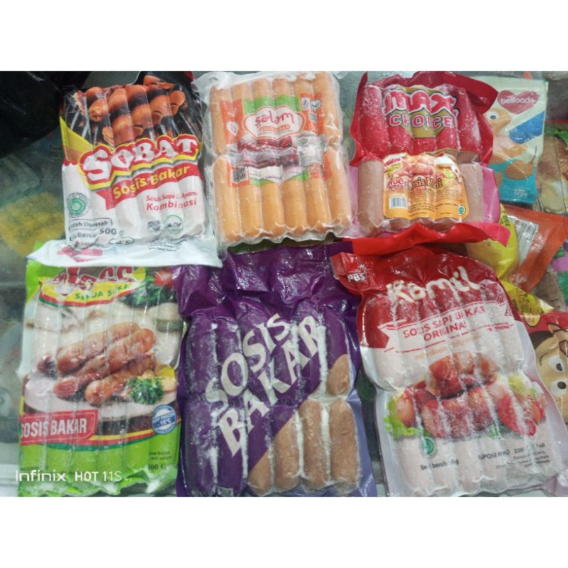

sosis jumbo/ sosis bakar