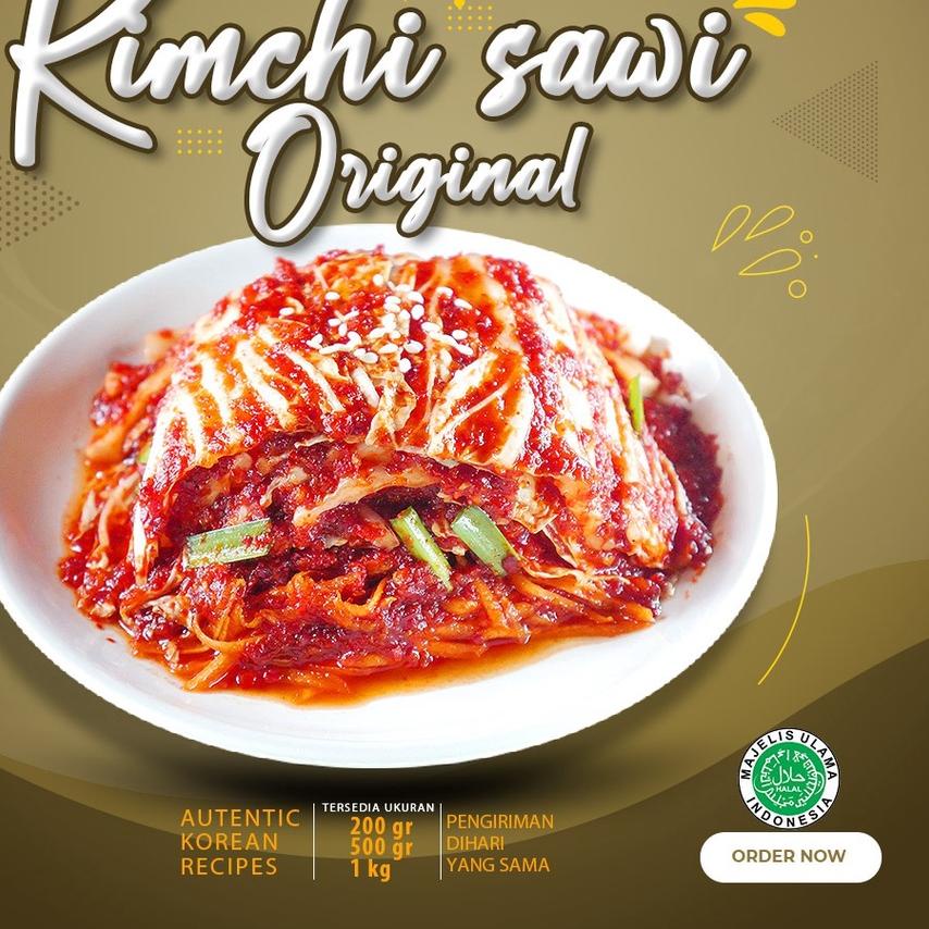 

✵ Fresh Kimchi Sawi 1Kg Korea Halal Makanan Korea ❄